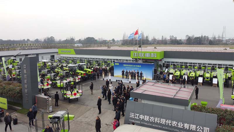 Zoomlion built the first smart agriculture demonstration base in Hunan